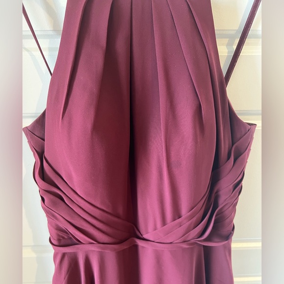 Azazie Cabernet Melinda bridesmaids dress. Size A6. - Picture 6 of 8